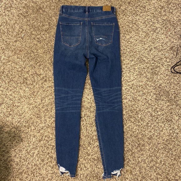American eagle dream ripped curvy super high waisted jegging - Picture 4 of 4